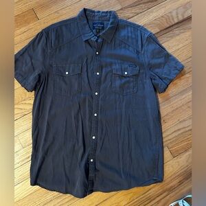 Lucky Brand Charcoal Button-Down Shirt